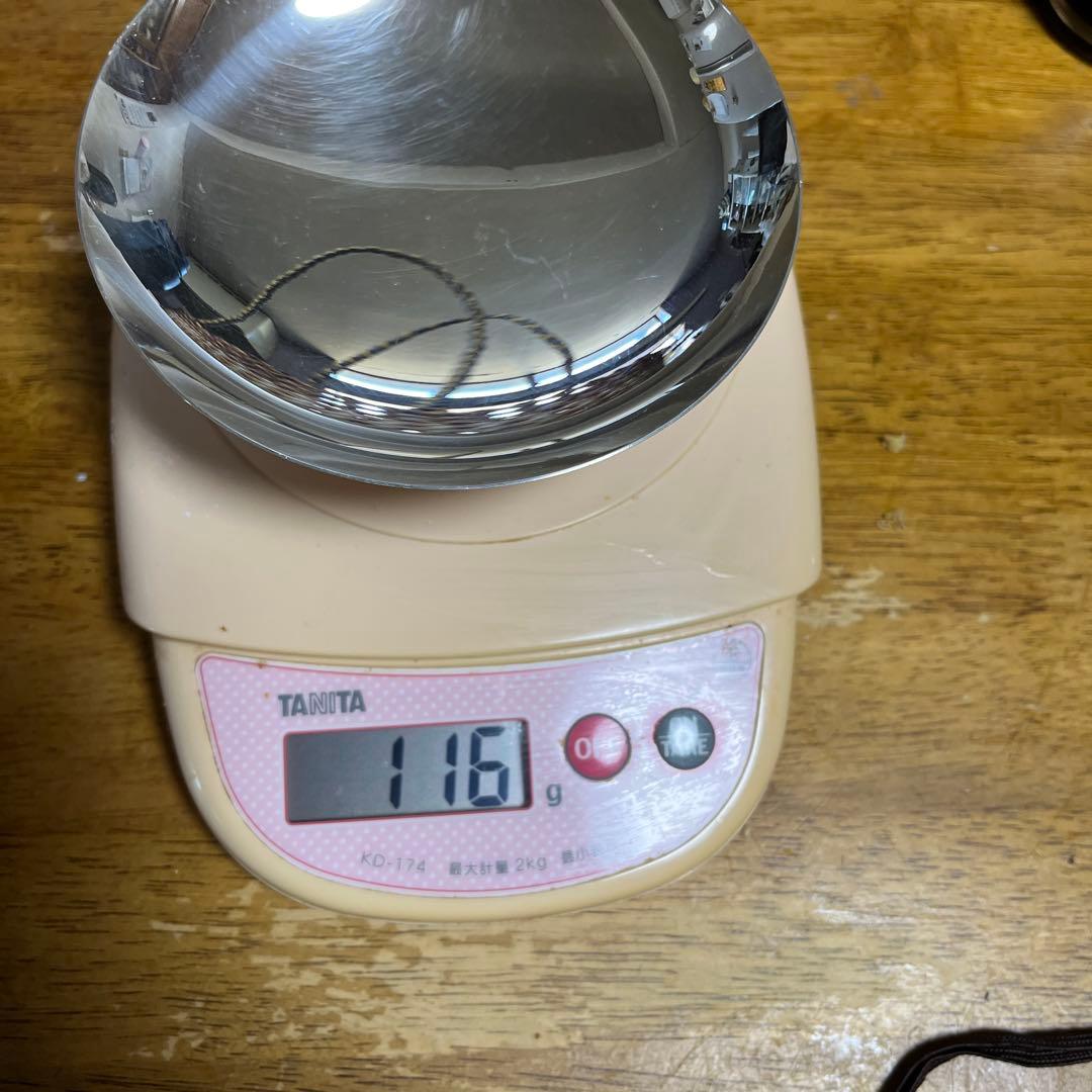 純銀製　盃　木製箱付き