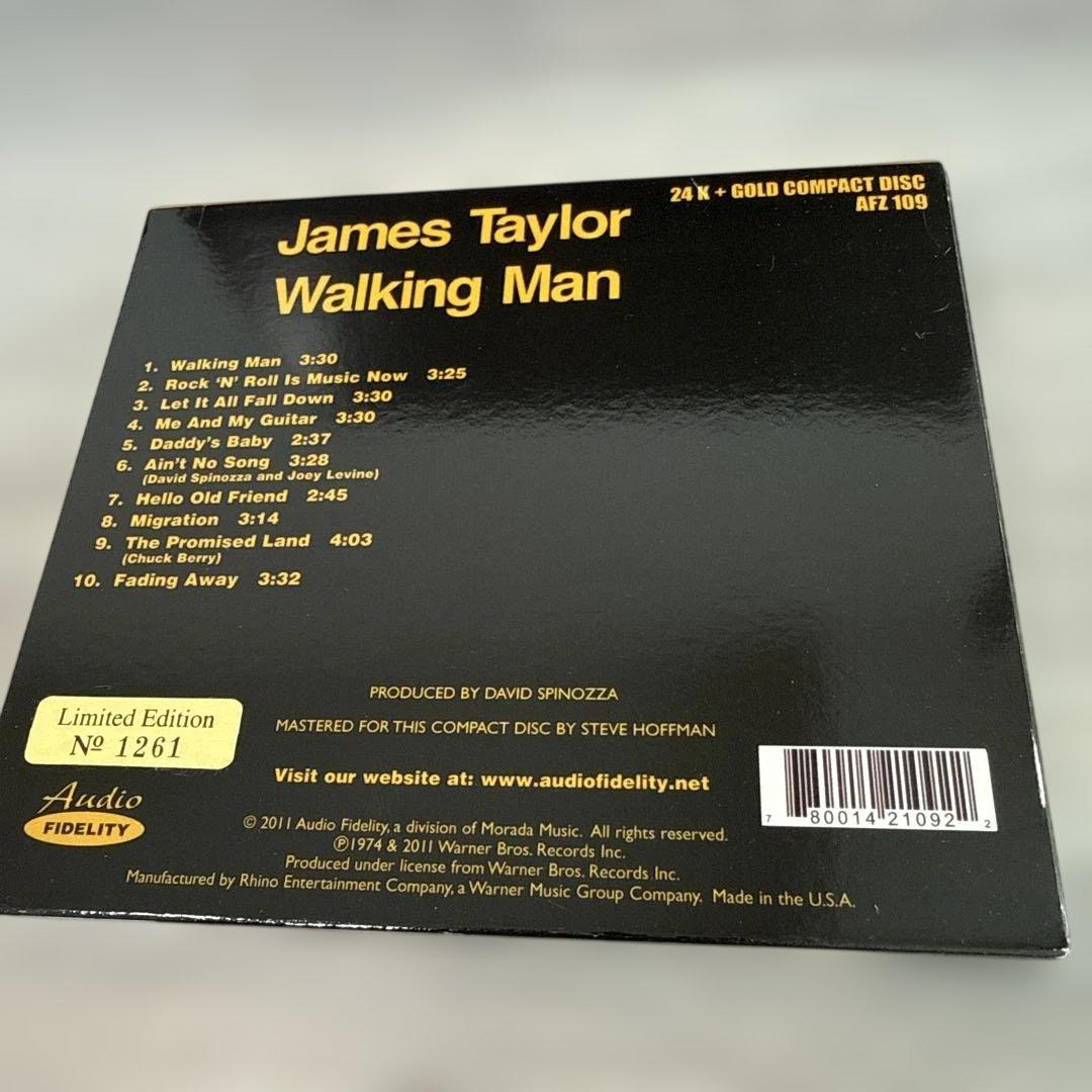 洋楽 James Taylor Walking Man 24K Gold CD