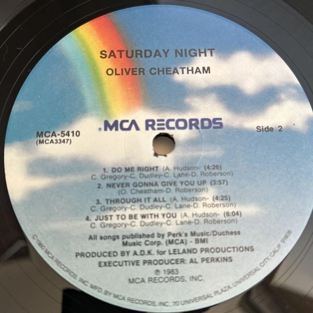 洋楽 SATURDAY NIGHT Oliver Cheatham LP