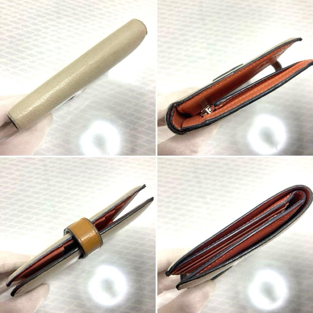 LOEWE ロエベ バーティカルウォレット 二つ折り財布 ソフトグレインカーフ