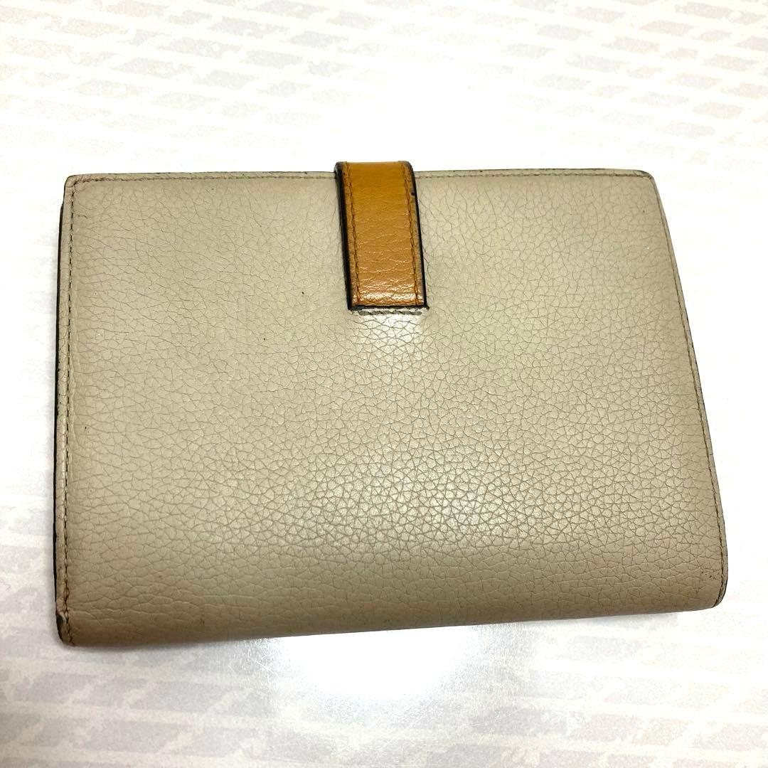 LOEWE ロエベ バーティカルウォレット 二つ折り財布 ソフトグレインカーフ