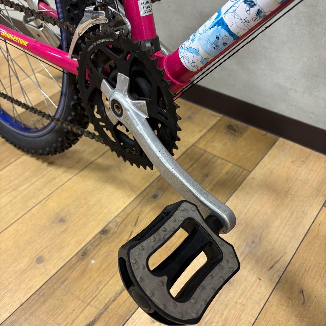ブリヂストン マンハッタナーズ MTB MHM370 猫 26インチ ビンテージ