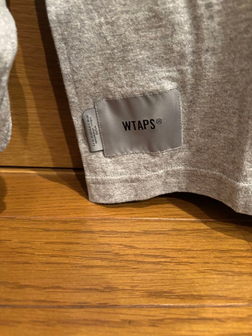 WTAPS COLLEGE ロンT ASHGRAY L