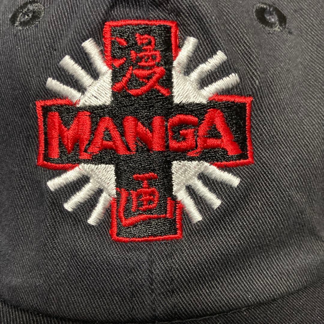 Manga Entertainment 刺繍ロゴ キャップ 90s アニメ　漫画