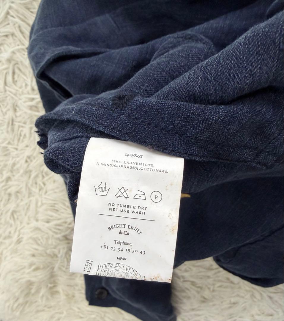 OLD JOE LINEN JACKET オールドジョー サイズ40 紺色