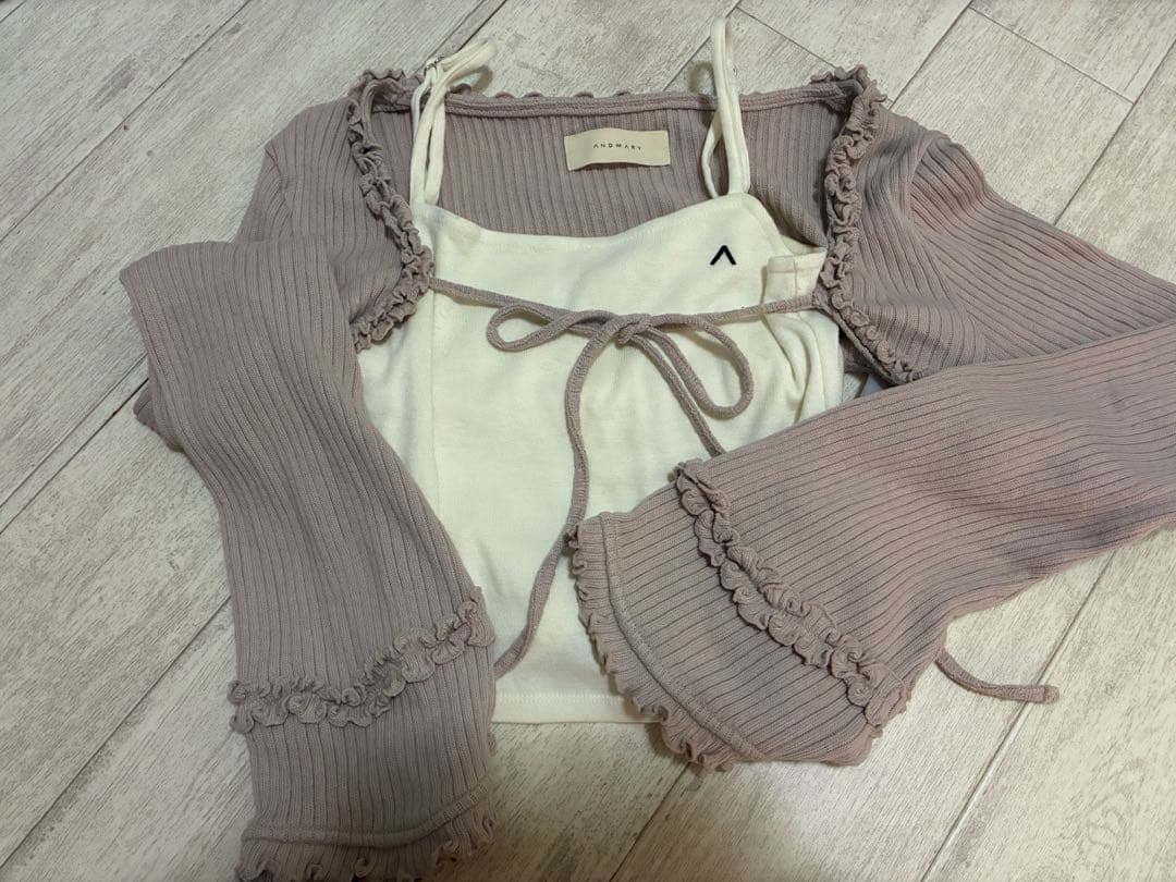 トップス andmary Chui set tops