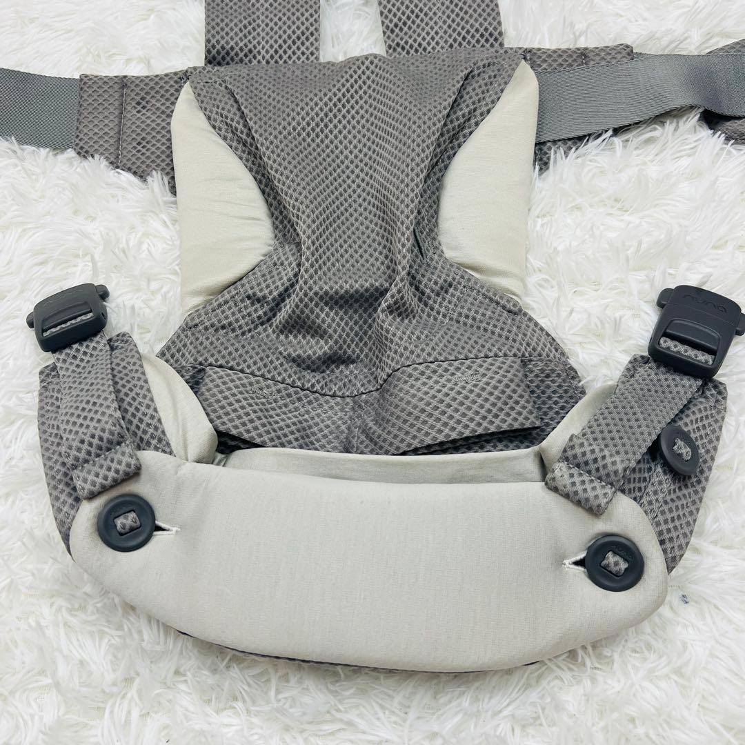 【美品】NUNA cudl clik ヌナ カドル クリック 抱っこ紐 グレー