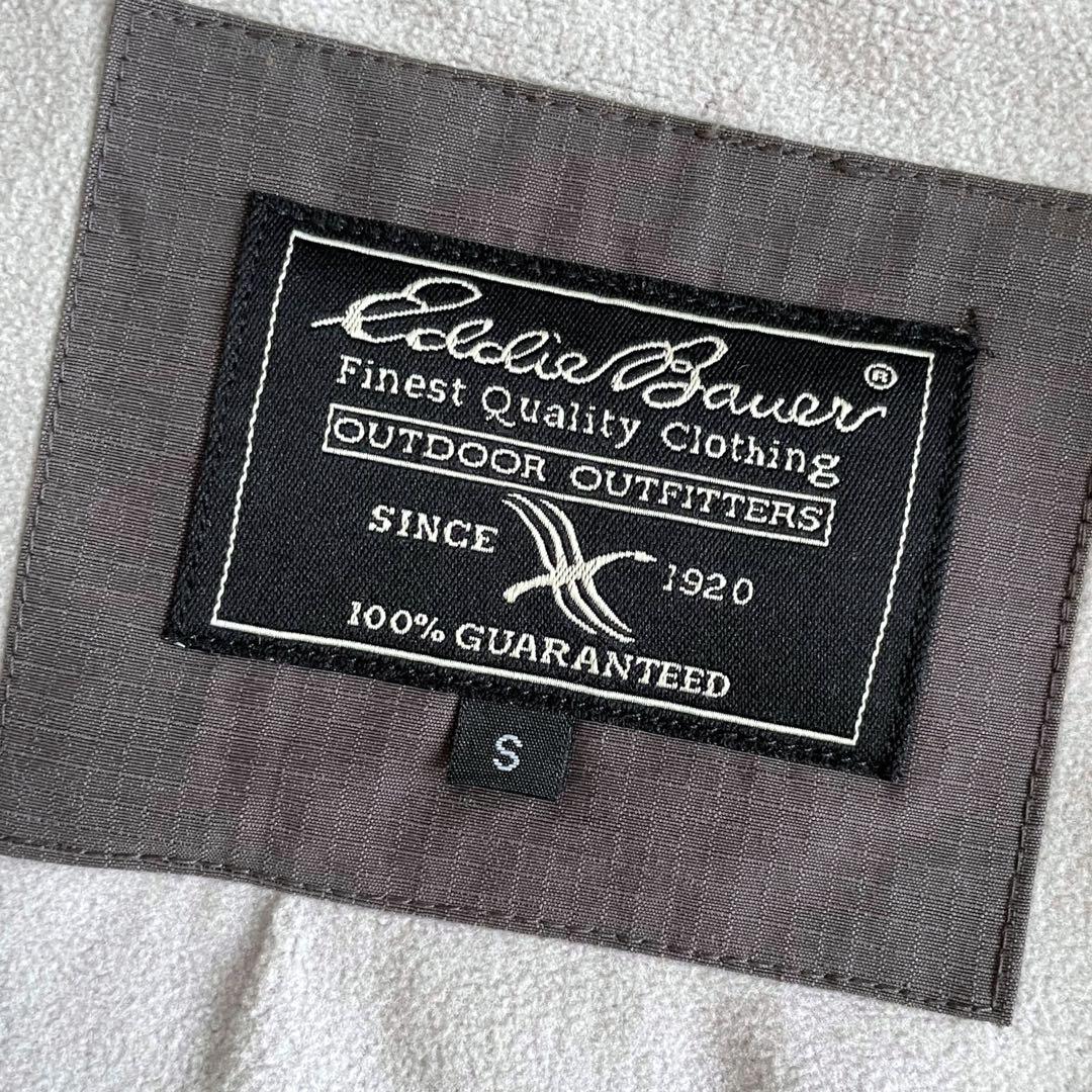 【美品】EddieBauer エディバウアー 90s ナイロンベスト D.GRY