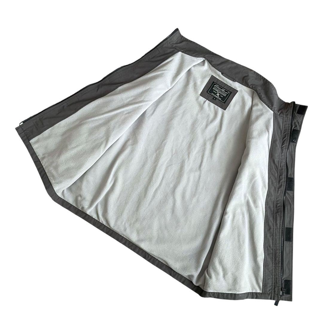 【美品】EddieBauer エディバウアー 90s ナイロンベスト D.GRY