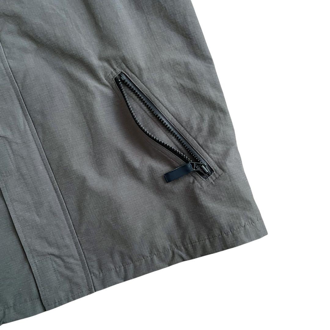 【美品】EddieBauer エディバウアー 90s ナイロンベスト D.GRY