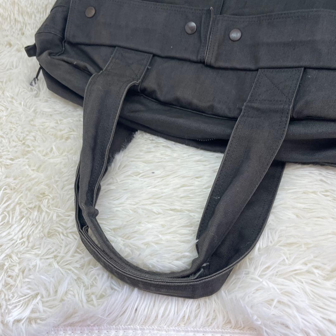 PORTER ポーター スモーキー ボストンバッグ A4収納可 グレー