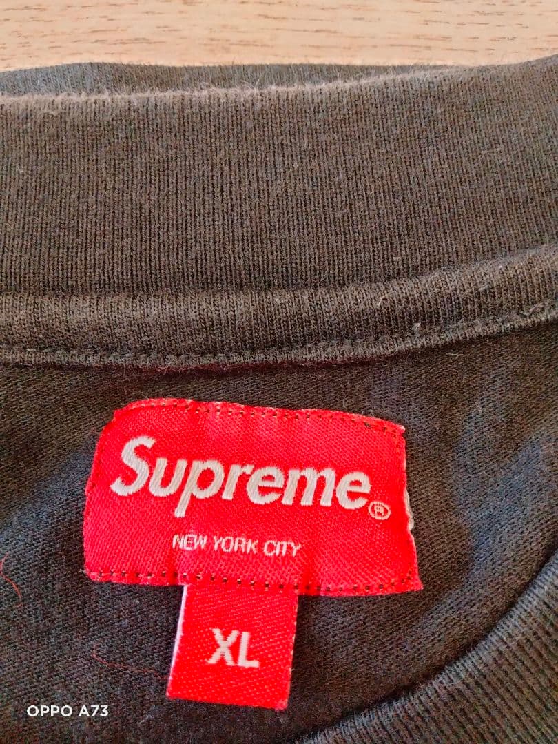 Supreme ボックスロゴ刺繍 Tシャツ XL＆ノースフェイスショルダーバック