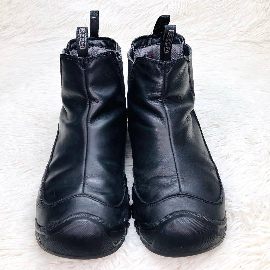 【KEEN】キーン27.5㌢アンカレッジ ブーツ ウォータープルーフ　サイドゴア