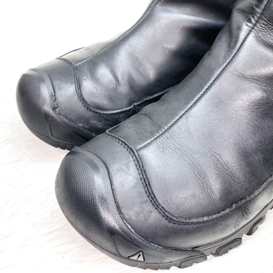 【KEEN】キーン27.5㌢アンカレッジ ブーツ ウォータープルーフ　サイドゴア