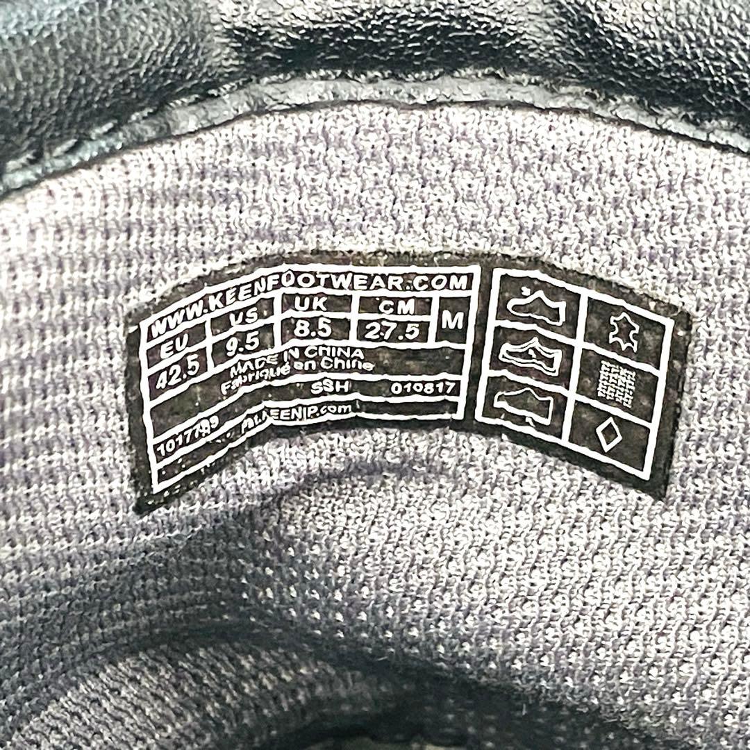 【KEEN】キーン27.5㌢アンカレッジ ブーツ ウォータープルーフ　サイドゴア
