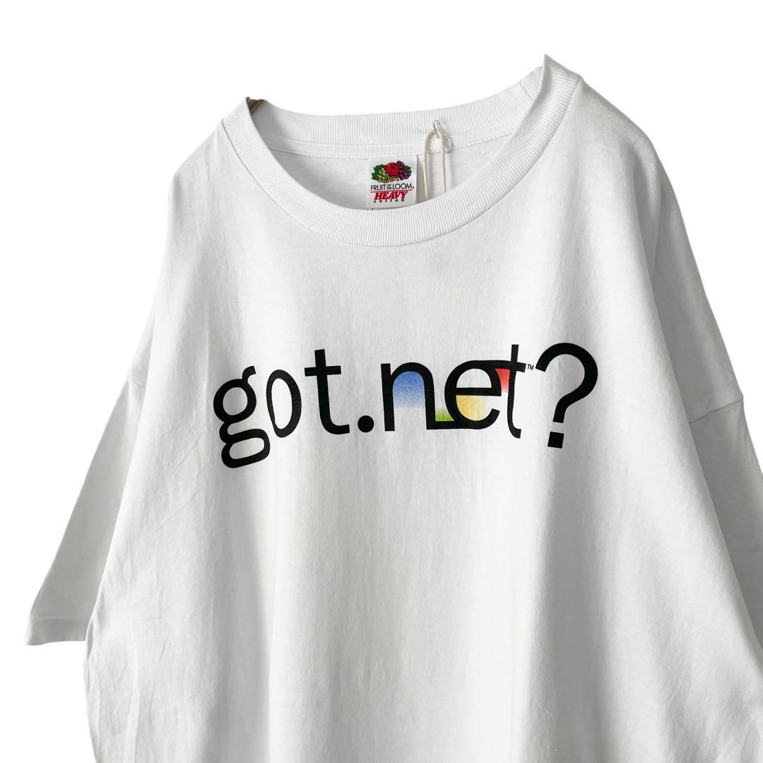 got net? got milk? マイクロソフト tシャツ 00s