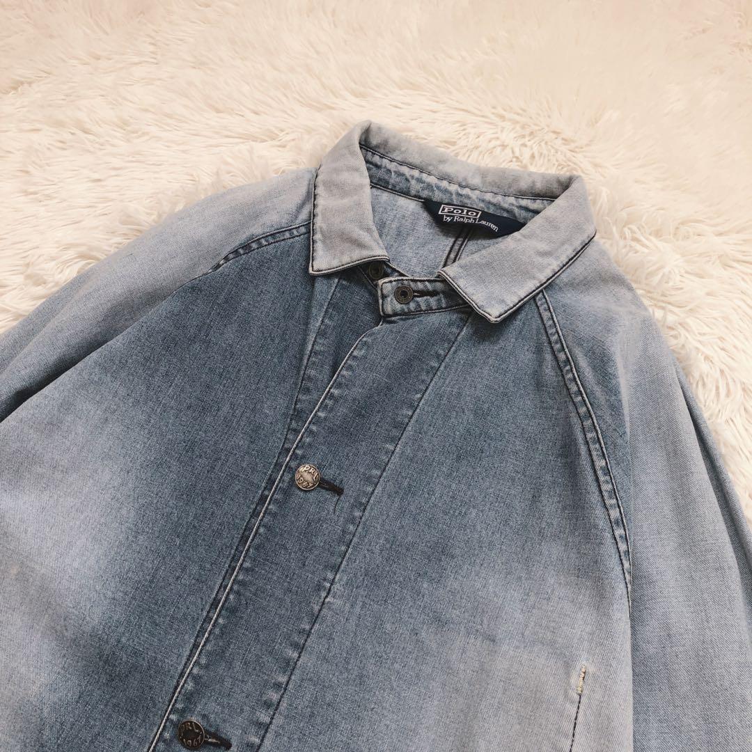 美品 入手困難 Ralph lauren カバーオール　デニム　XL 大戦モデル