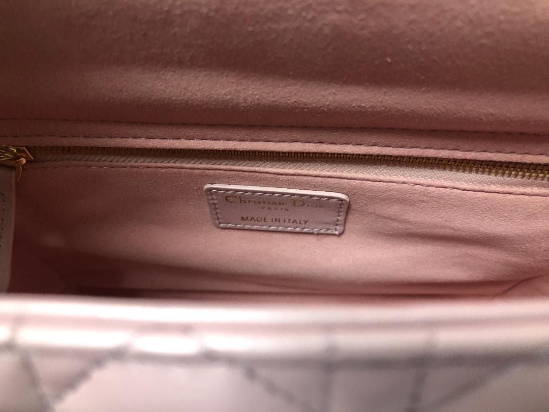 Lady Dior バッグ　ミニ　ピンクレディディオール