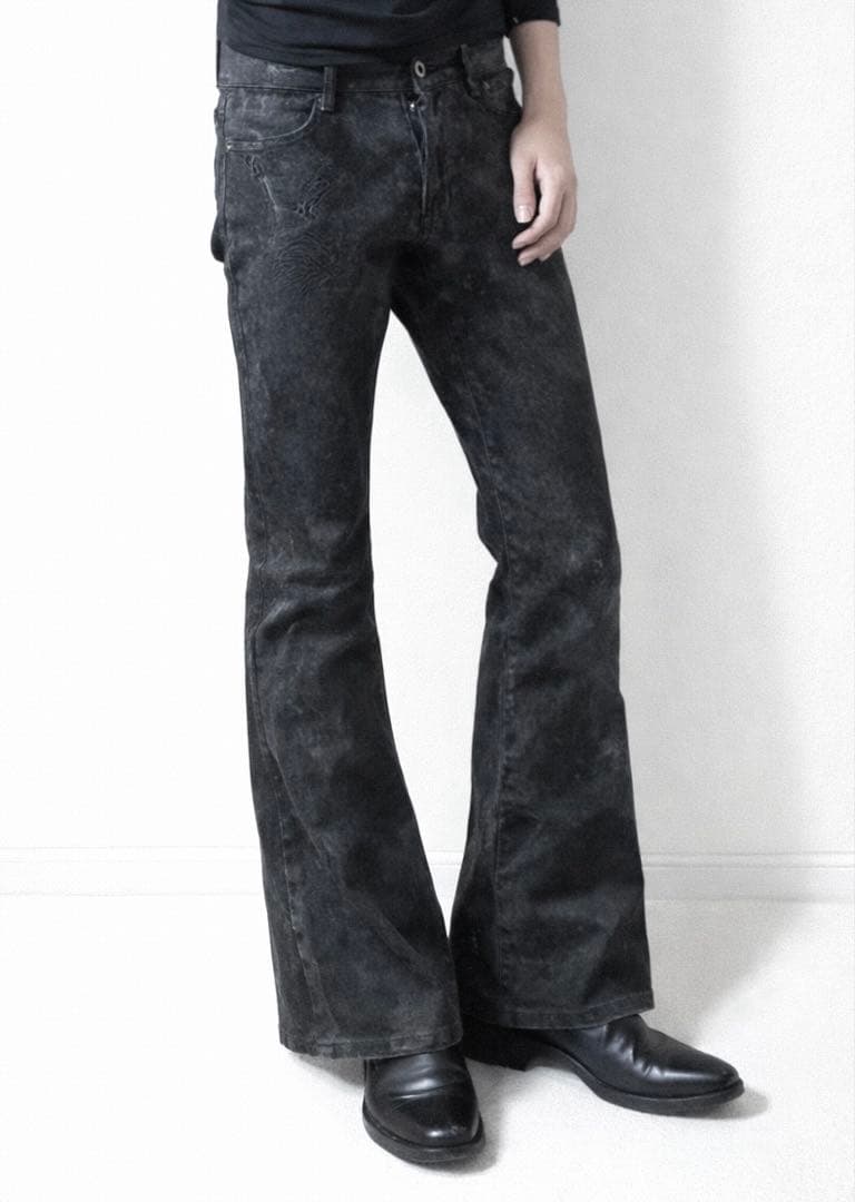 5351 pour les hommes パイソン コーティング デニム 平成