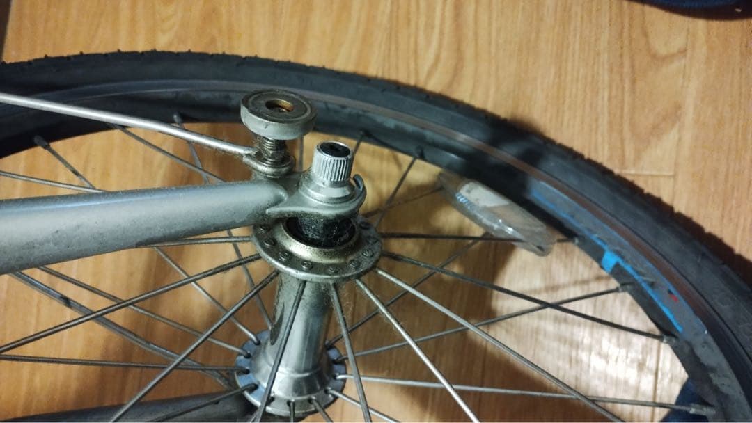 （オカモト）バイク技術研究所　YS-33折りたたみ電動アシスト自転車の泥除