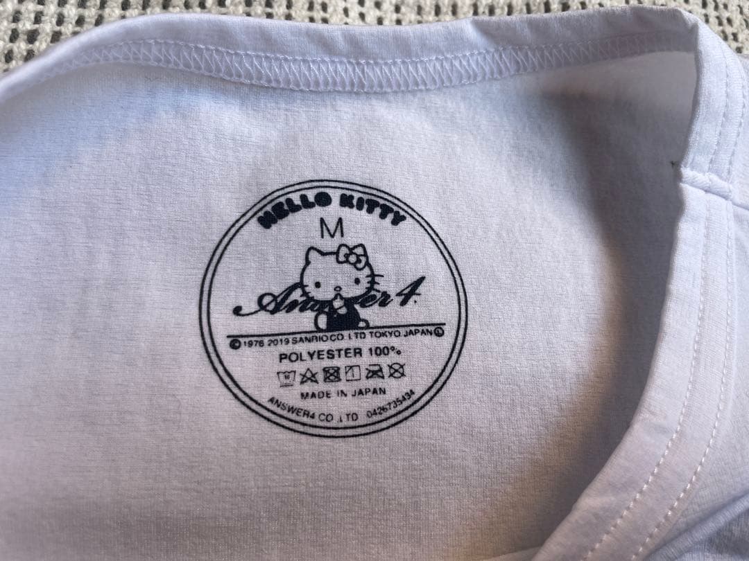 メンズM★アンサーフォーAnswer4ハローキティHelloKitty Tシャツ