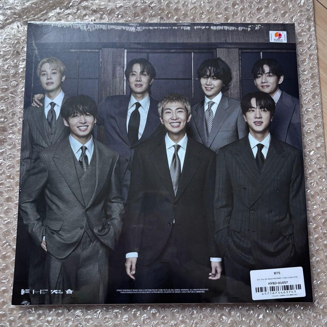 BTS ARIRANG standard vinyl 2枚セット