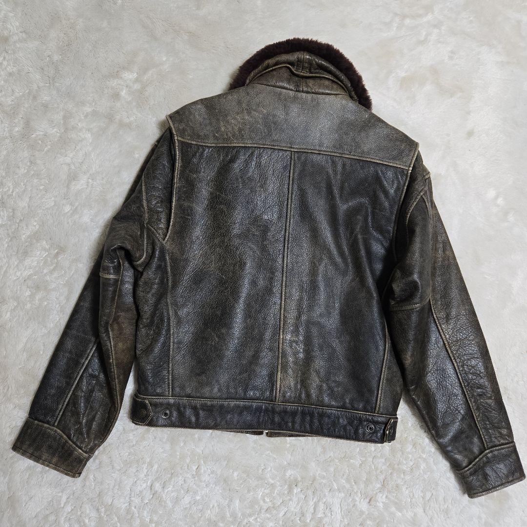 80s アウトサイド ヴィンテージ G-1 フライトジャケット 牛革