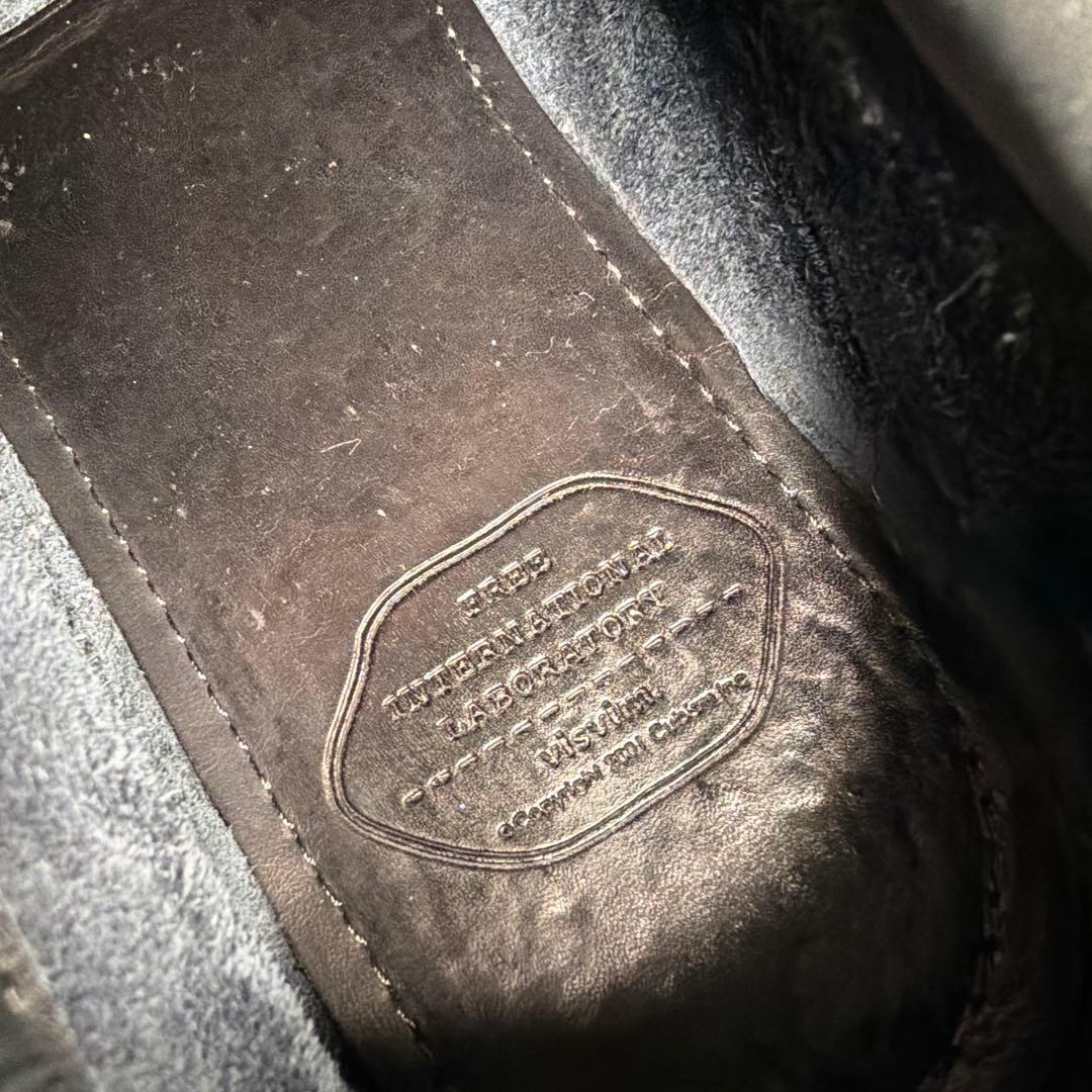 靴 visvim FBT LHAMO FOLK BLACK M9 27.0cm