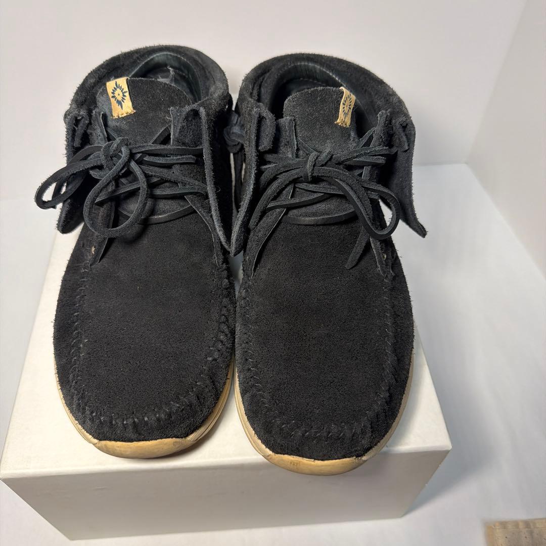 靴 visvim FBT LHAMO FOLK BLACK M9 27.0cm