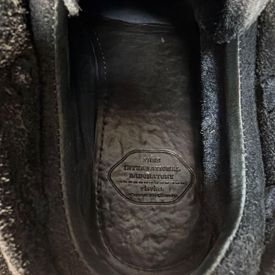 靴 visvim FBT LHAMO FOLK BLACK M9 27.0cm