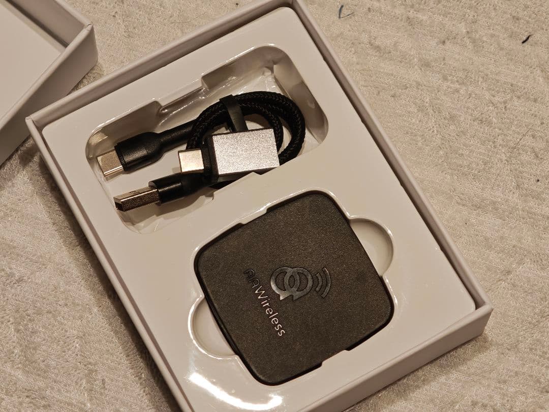CARPLE AAWireless Android Autoワイヤレスアダプター