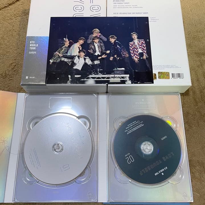 bts love yourself EUROPE DVD ＋Blu-ray 盤