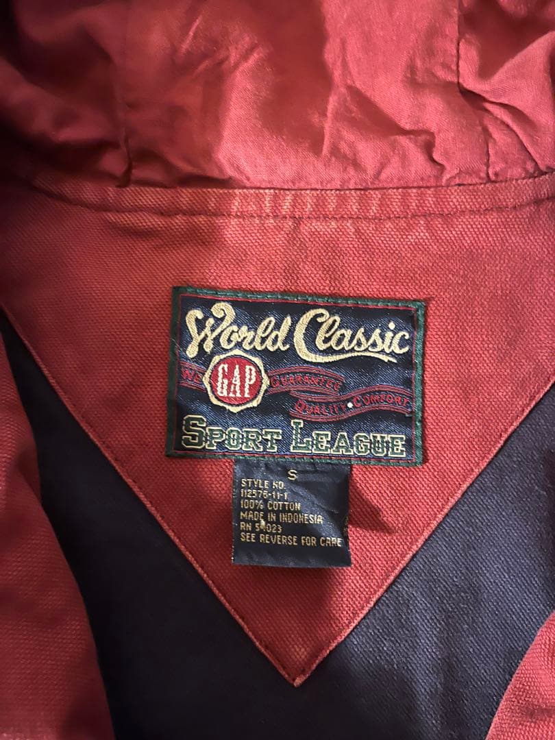 old gap コットンフーデッドジャケット 激レア