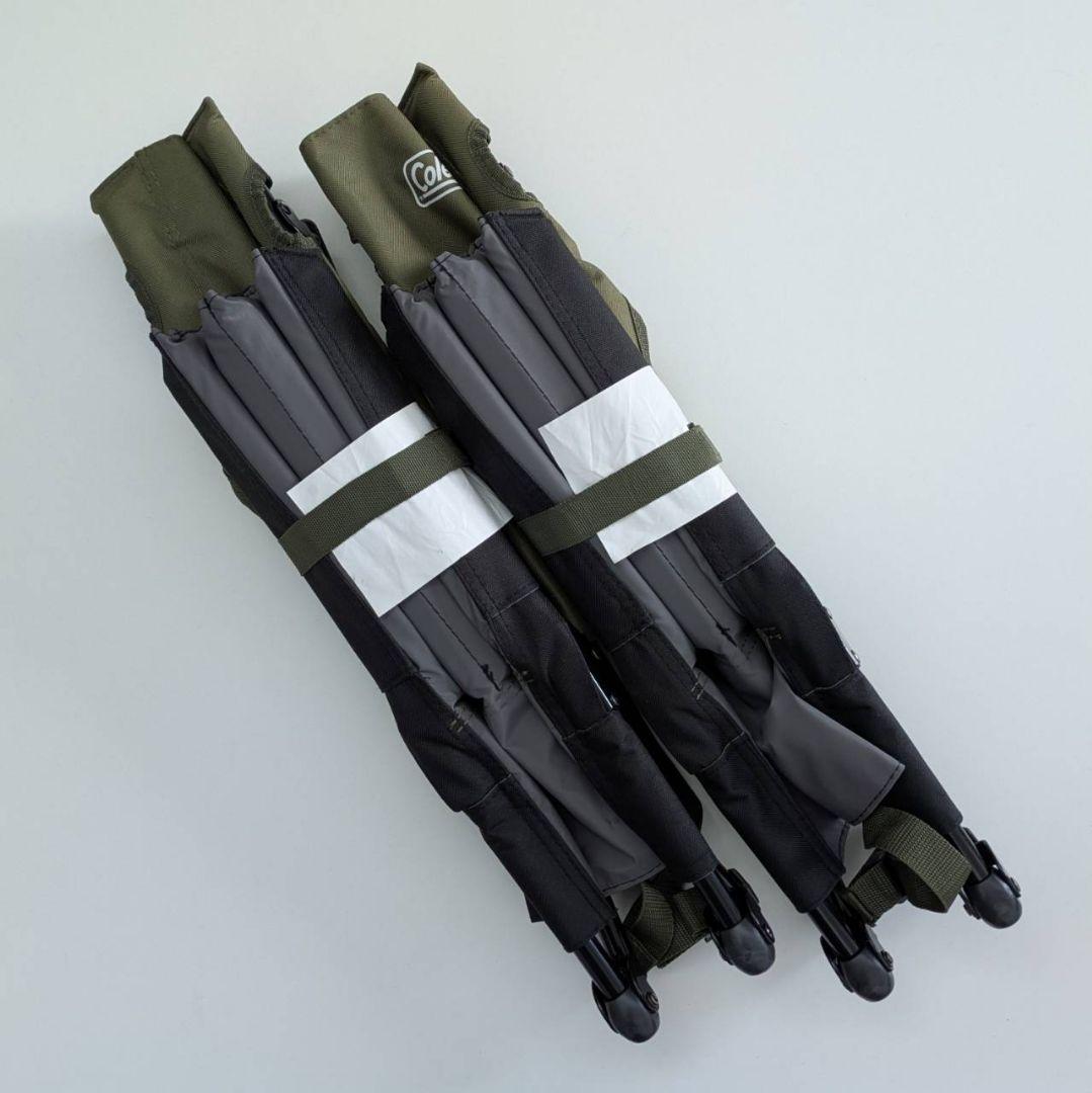 【美品】コールマン コンパクトグランドチェア オリーブ ２脚セット