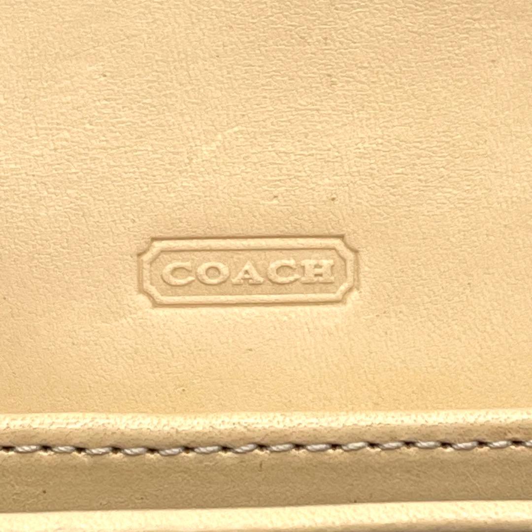 ✨未使用タグ付✨COACH コーチ 二つ折財布 ケース キーリング付き