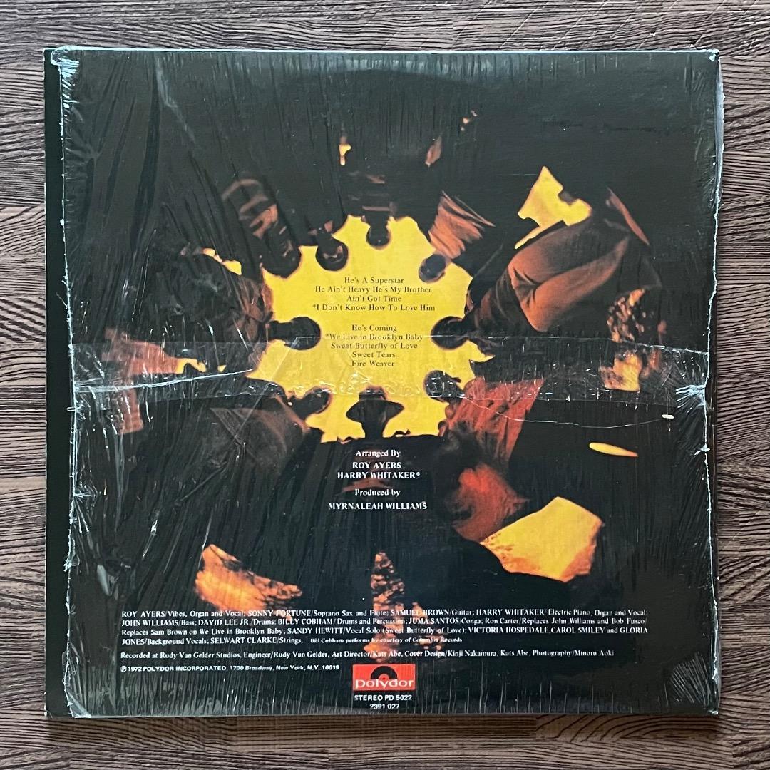Roy Ayers Ubiquity – He's Coming レコード　LP