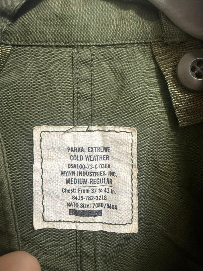 M65 フィッシュテールパーカ　モッズコート　ライナーセット