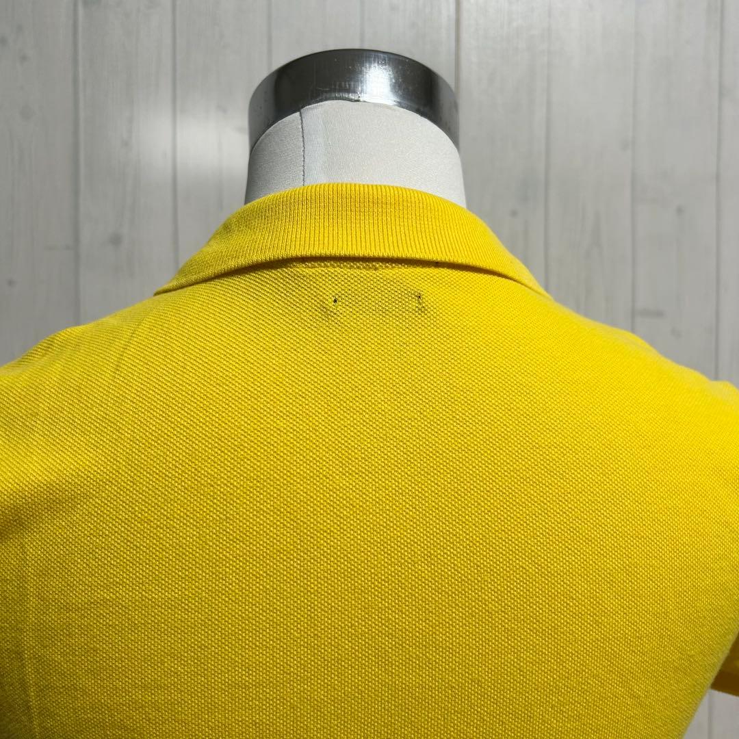 ★極上品★ ポロ ラルフローレン ポロシャツ ビッグポニー イエロー ブルー S