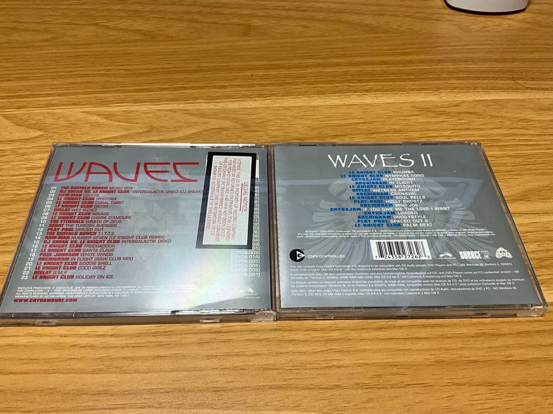 Crydamoure presents WAVES / WAVES II セット