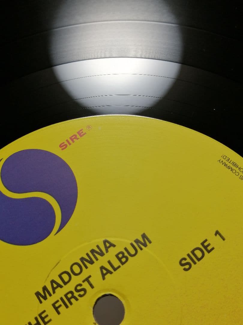 【美盤 '83 Debut Album 】 MADONNA DIＦジャケLP