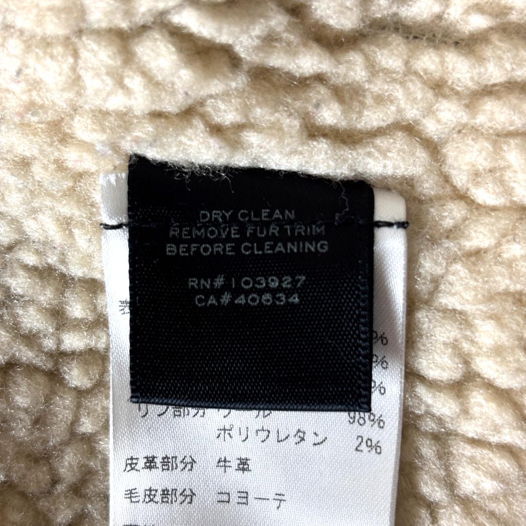 マークジェイコブス モッズコート コーデュロイ ボア ファー 毛皮 フード付き