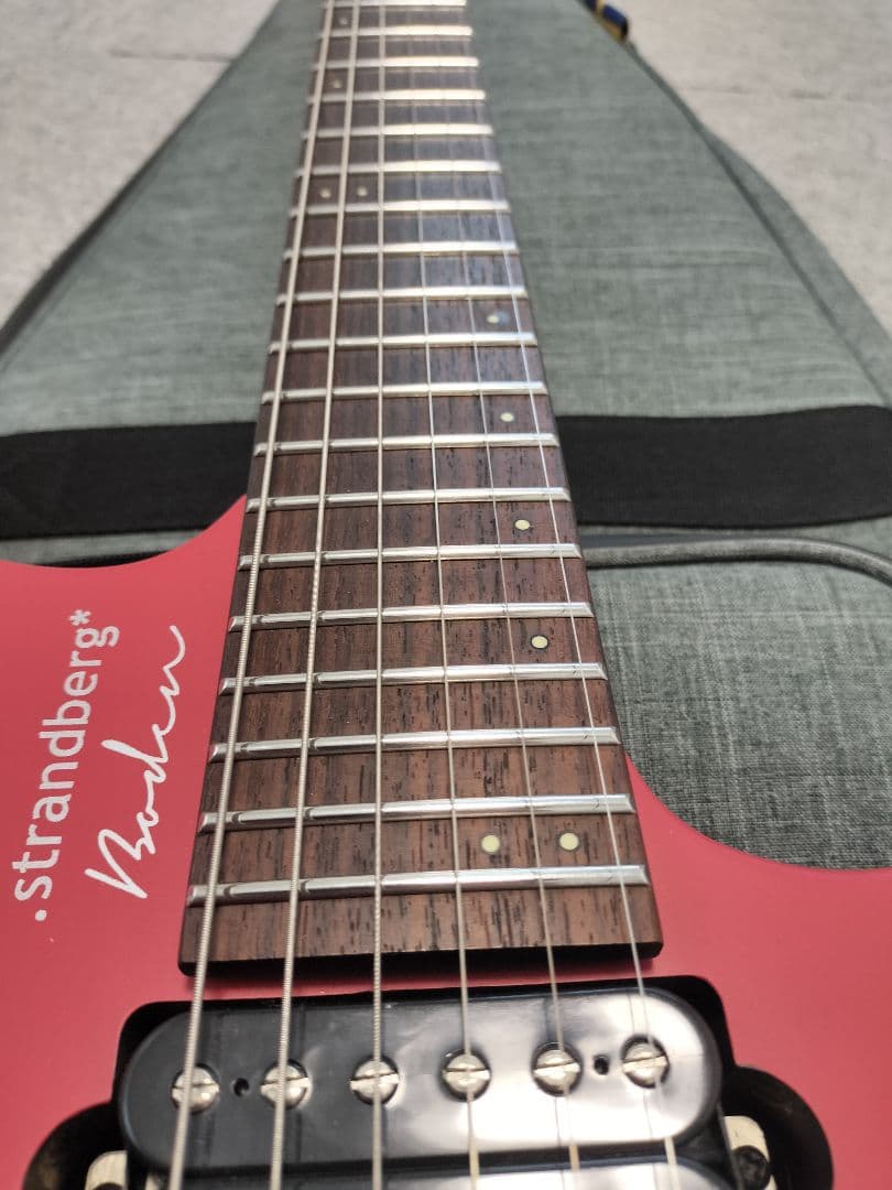 strandberg boden essential エレキギター レッド