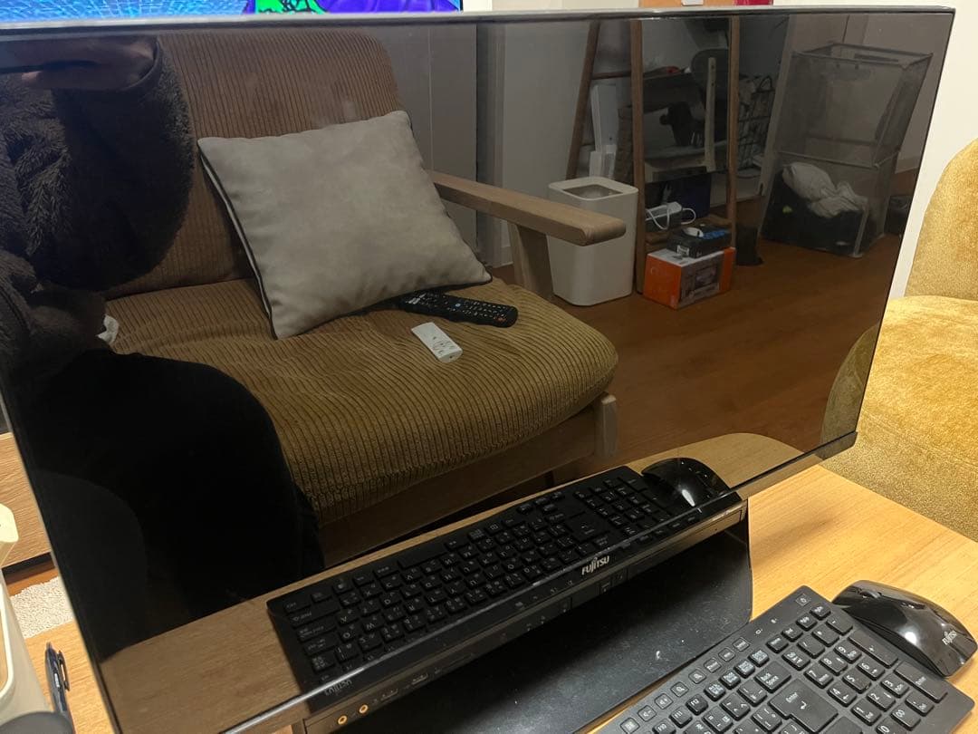 最終値下げ‼️富士通 デスクトップパソコンFMVF90A3B 27型ワイド