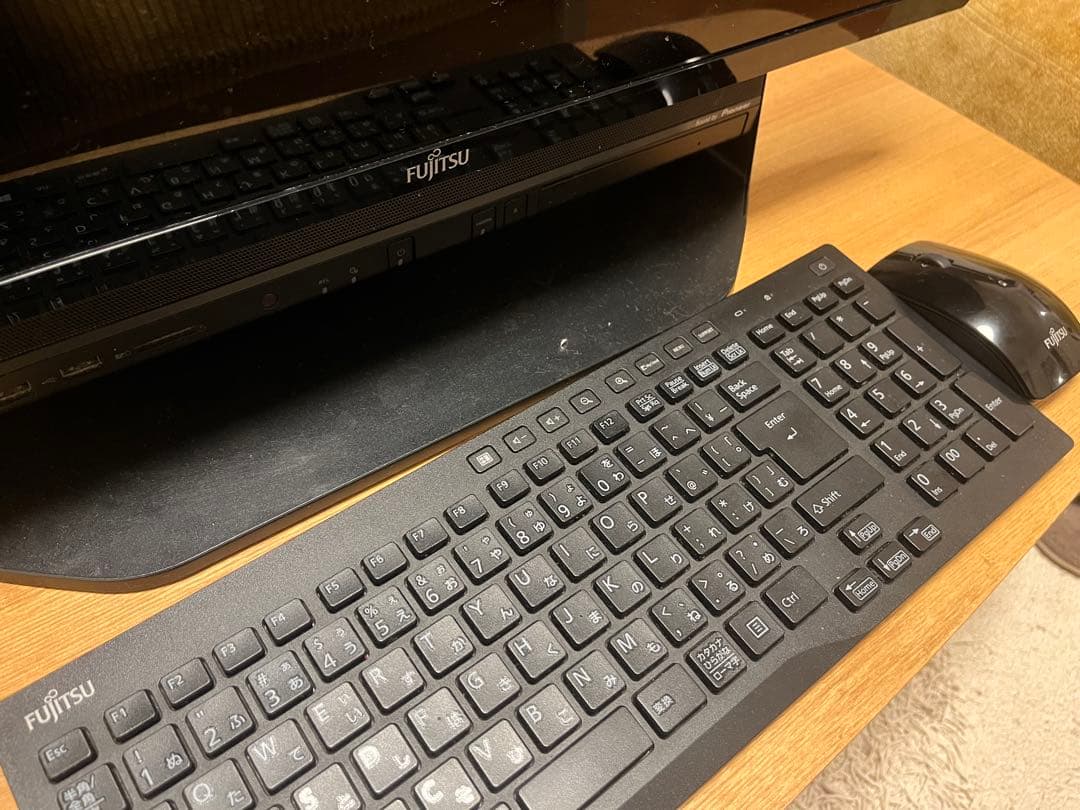 最終値下げ‼️富士通 デスクトップパソコンFMVF90A3B 27型ワイド