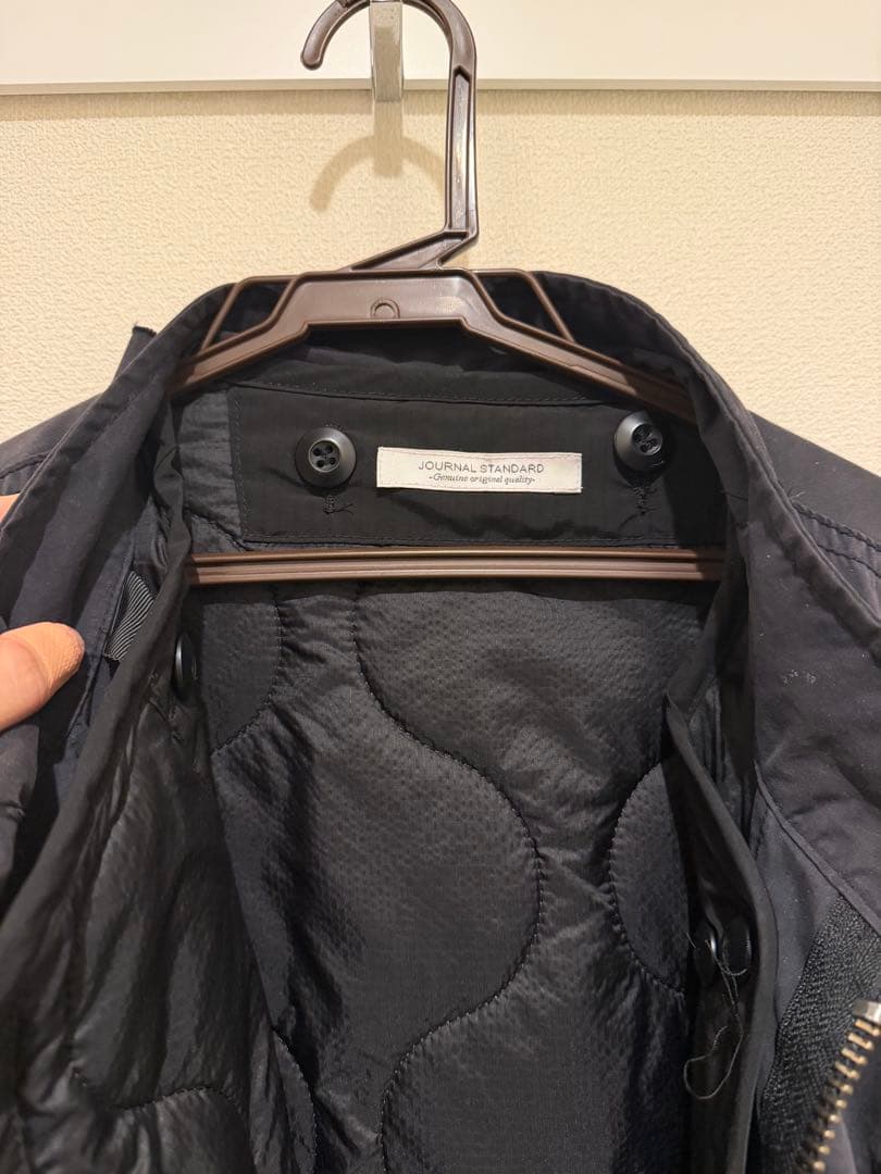 JOURNAL STANDARD ブラックモッズコート