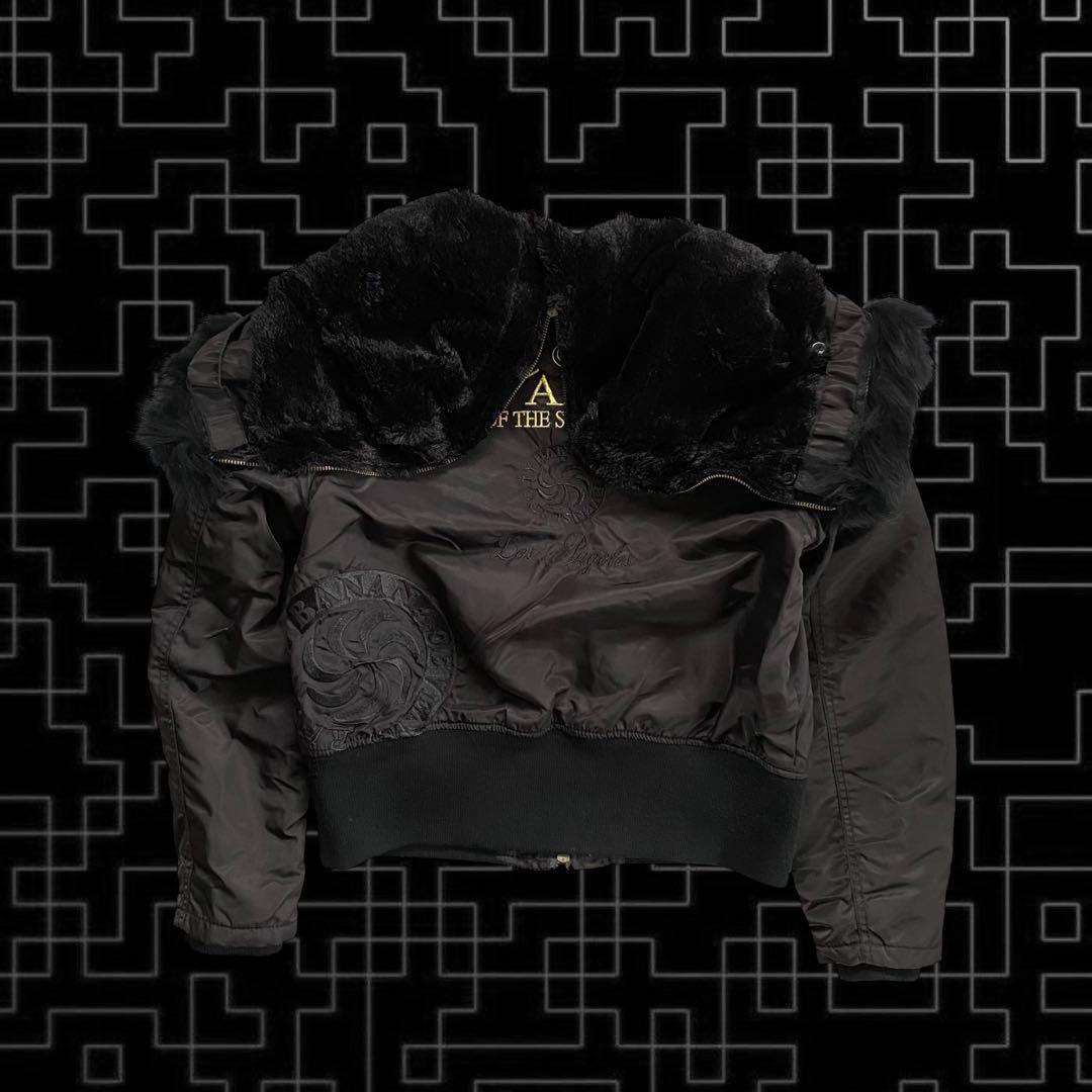 BANANASEVEN 00s n2b fur jacket y2k お兄系