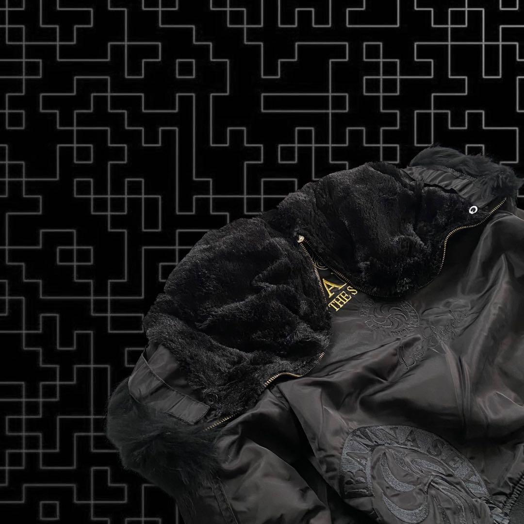 BANANASEVEN 00s n2b fur jacket y2k お兄系