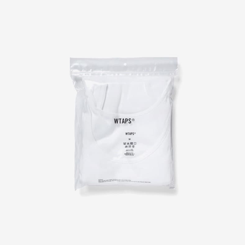 WTAPS skivvies tank 251MYDT　タンクトップ　L×3　白