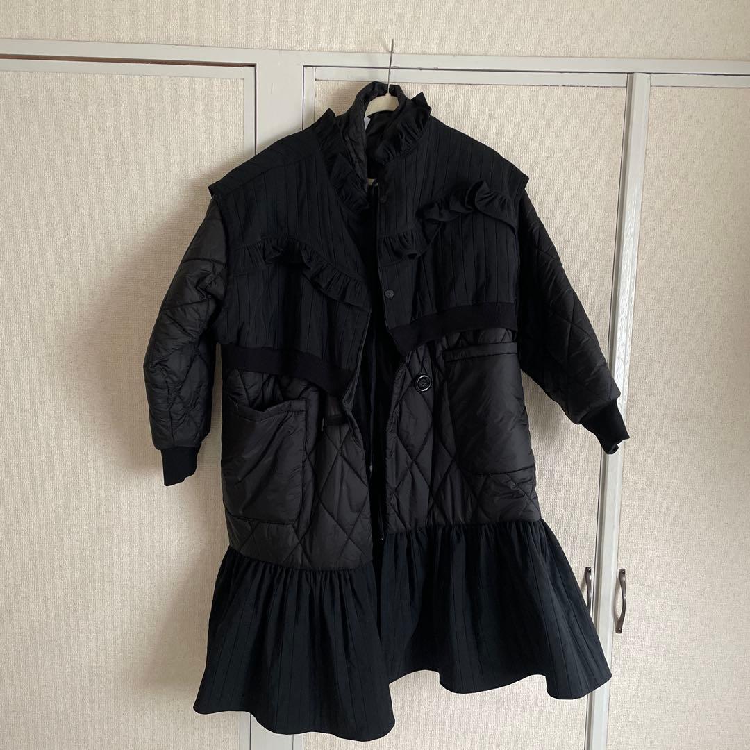 old honey 22aw ロング　キルティング　アウター　オールドハニー