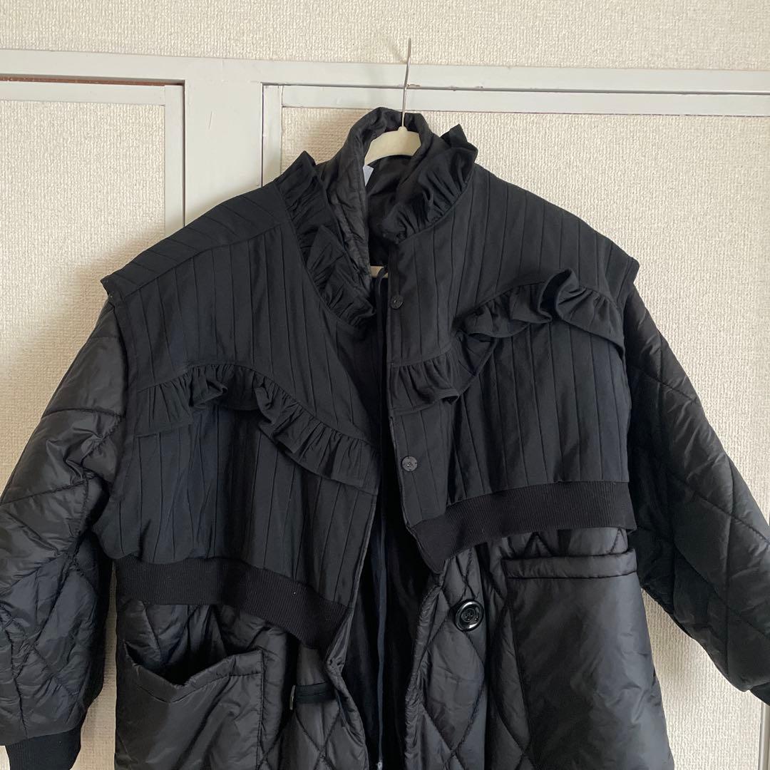 old honey 22aw ロング　キルティング　アウター　オールドハニー